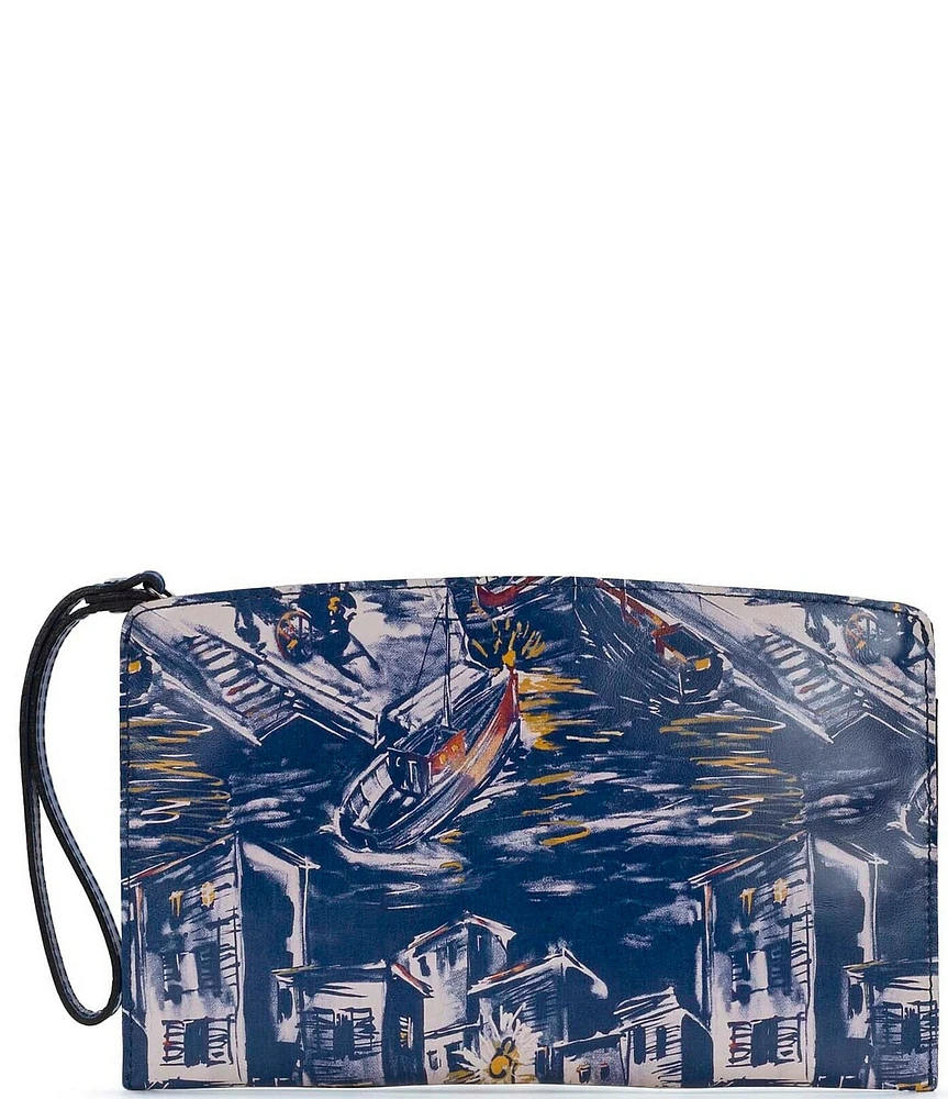Patricia Nash Sivota Harbor Nights Print Wristlet