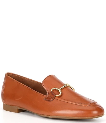 Paul Green Daphne Bit Buckle Detail Leather Loafers