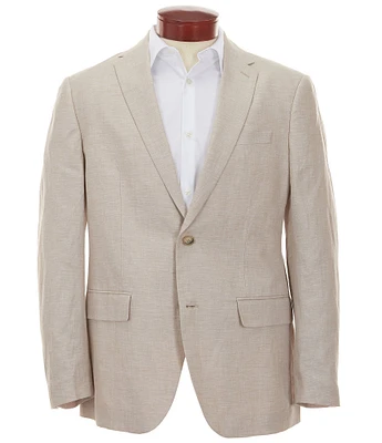 Perry Ellis Linen Herringbone Suit Separates Jacket