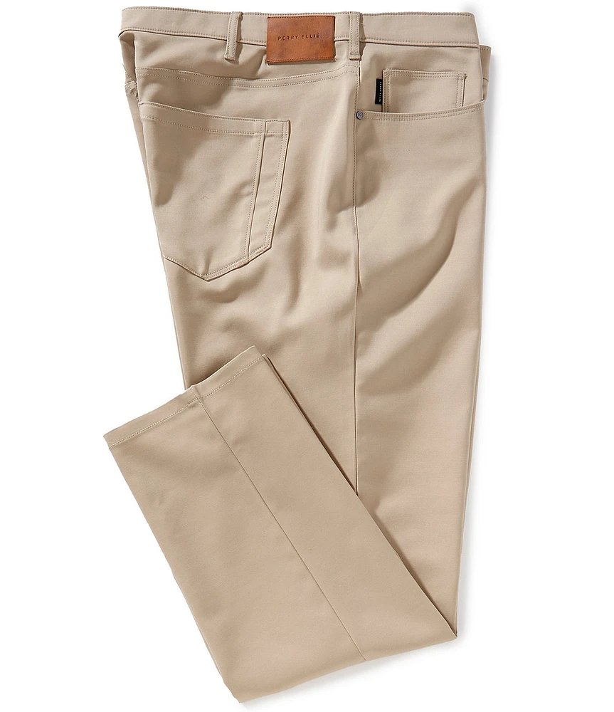 Perry Ellis Slim Fit Stretch 5-Pocket Pants