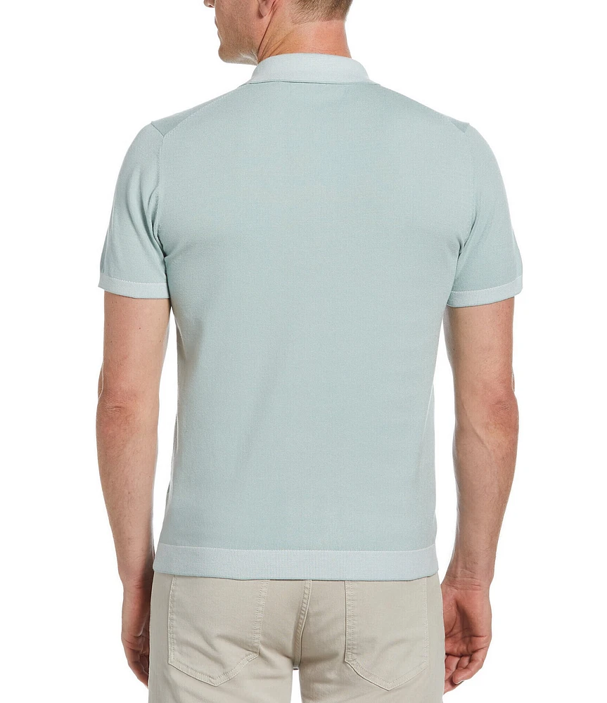 Perry Ellis Tech Short Sleeve Polo Shirt