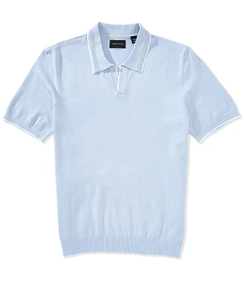 Perry Ellis Tipping Short Sleeve Polo Shirt