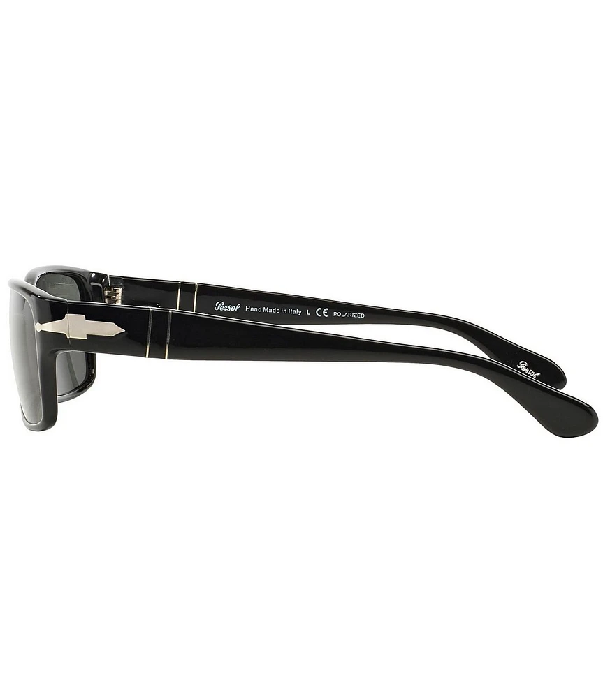 Persol Men's PO2803S 58mm Rectangle Polarized Sunglasses