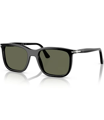 Persol Men's Renzo 56mm Rectangle Polarized Sunglasses