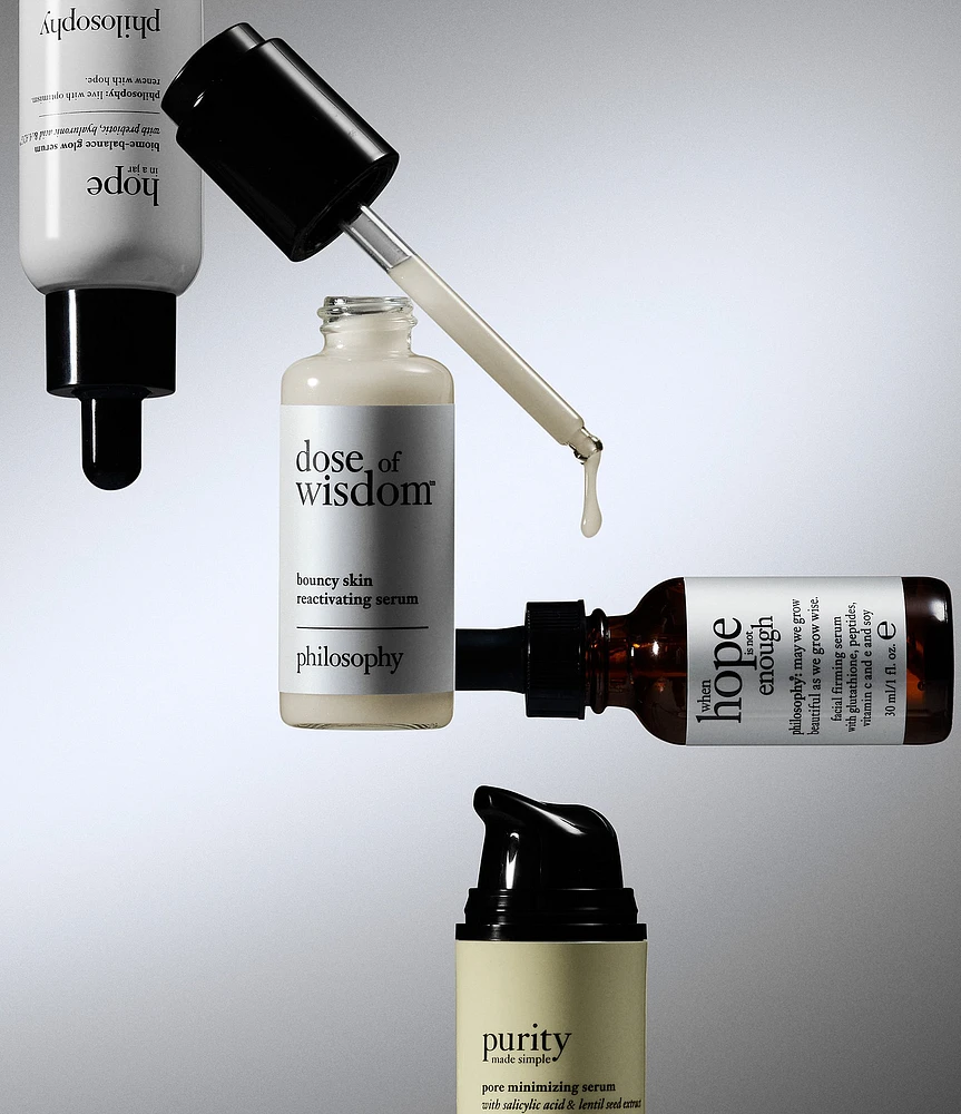 philosophy hope in a jar biome-balance glow serum