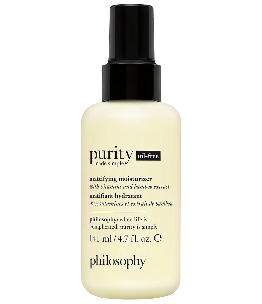 philosophy Purity Made Simple Oil-Free Mattifying Moisturizer