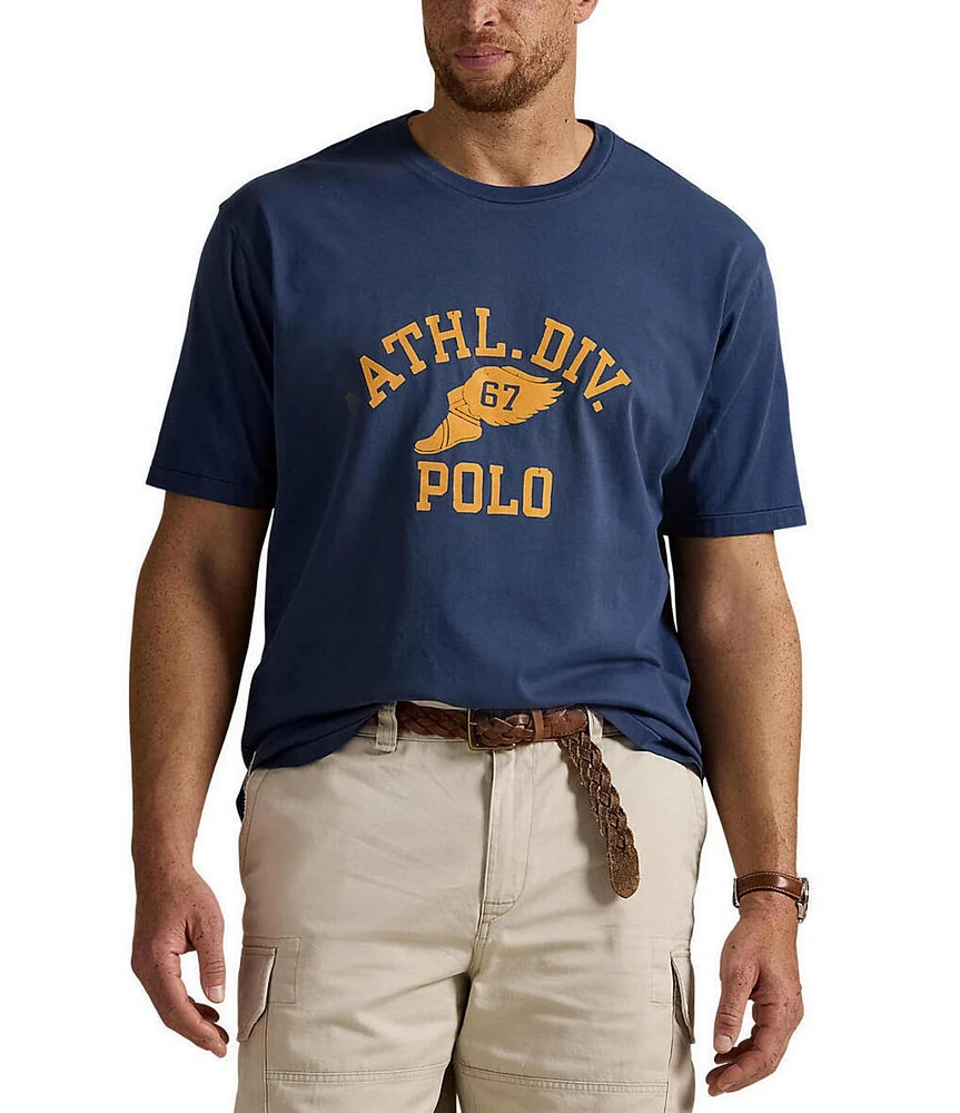 Polo Ralph Lauren Big & Tall Classic Fit Logo Graphic Jersey Short Sleeve T-Shirt