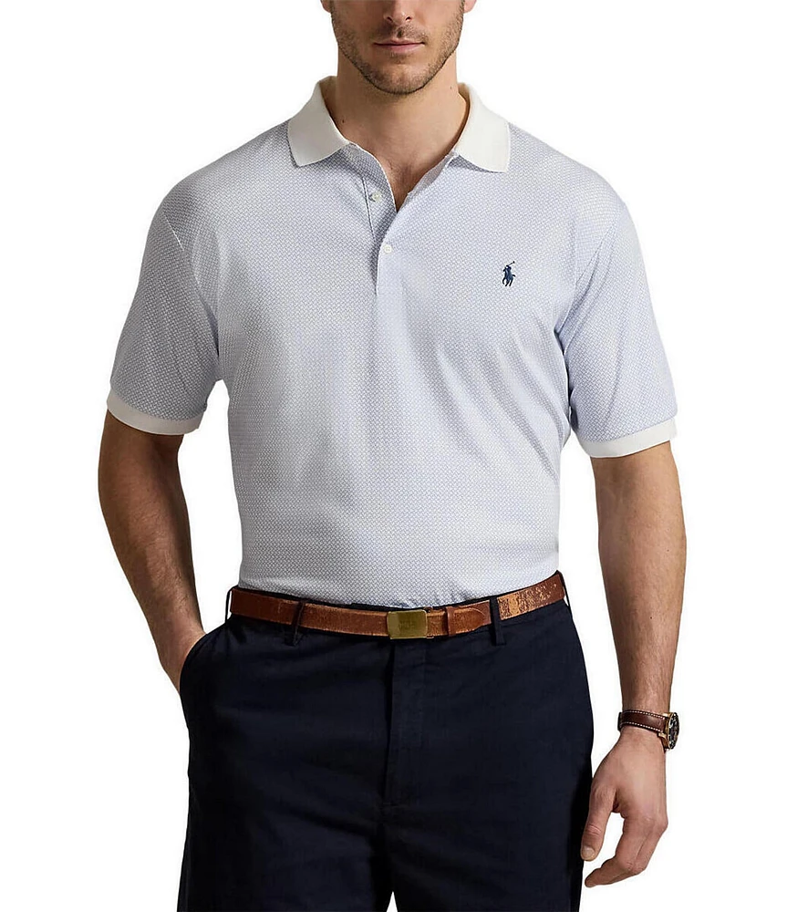 Polo Ralph Lauren Big & Tall Classic Fit Printed Soft Cotton Short Sleeve Polo Shirt