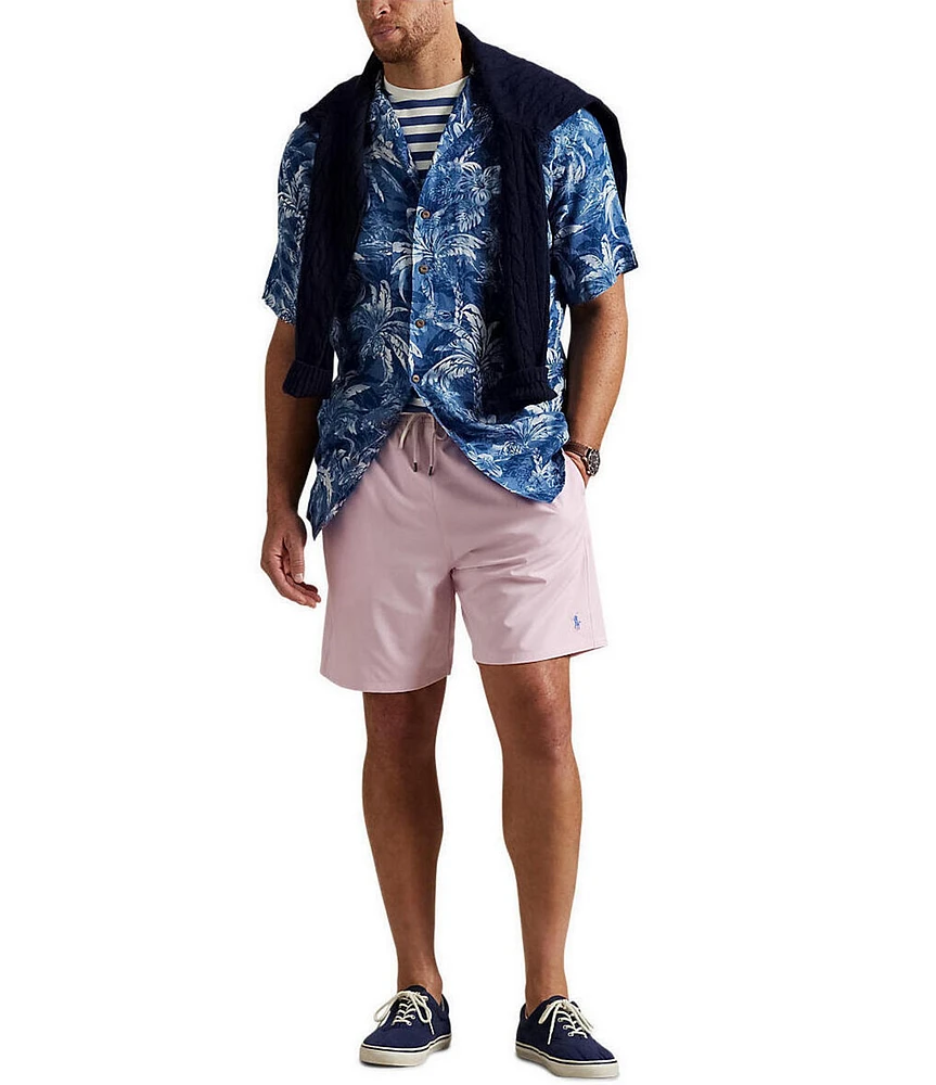 Polo Ralph Lauren Big & Tall Traveler Classic 6.5#double; Inseam and 7.5#double; Inseam Swim Trunks