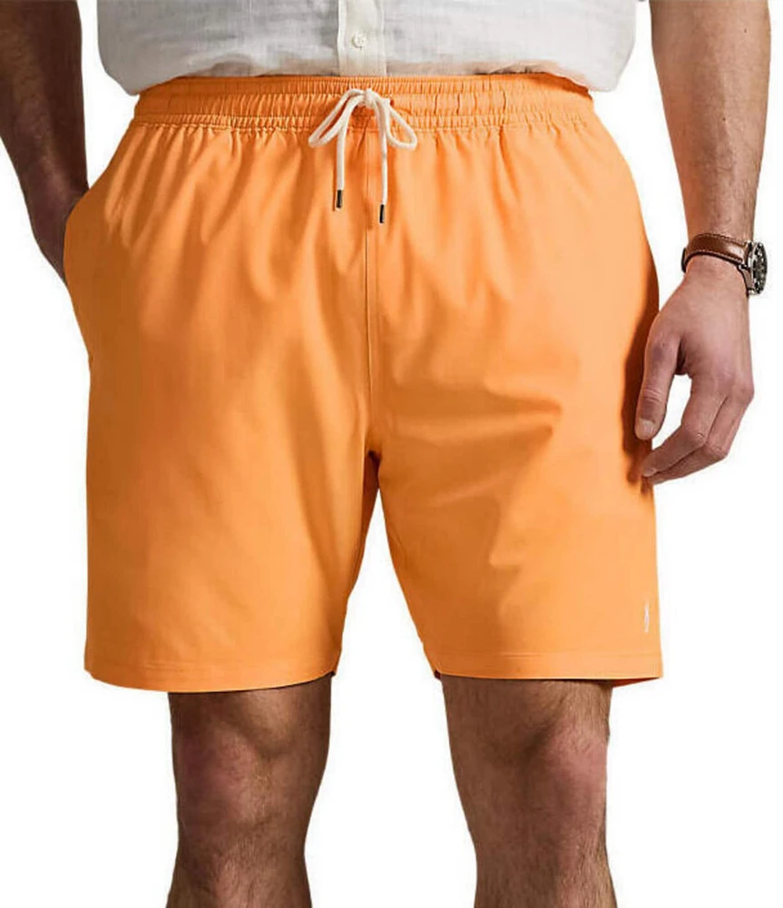 Polo Ralph Lauren Big & Tall Traveler Classic 6.5#double; Inseam and 7.5#double; Inseam Swim Trunks