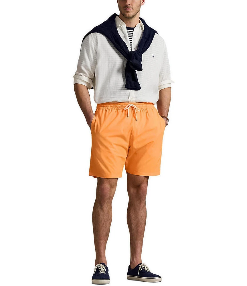 Polo Ralph Lauren Big & Tall Traveler Classic 6.5#double; Inseam and 7.5#double; Inseam Swim Trunks