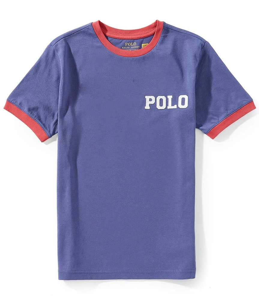 Polo Ralph Lauren Big Boys Short-Sleeve Logo Jersey T-Shirt