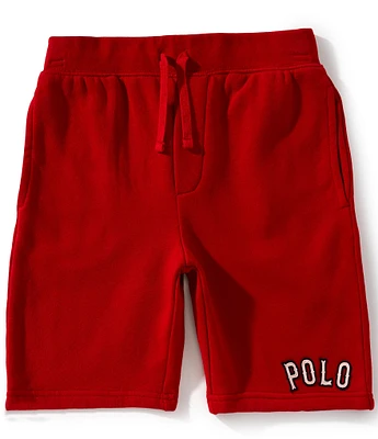 Polo Ralph Lauren Big Boys Baseball-Inspired-Appliqued Fleece Shorts