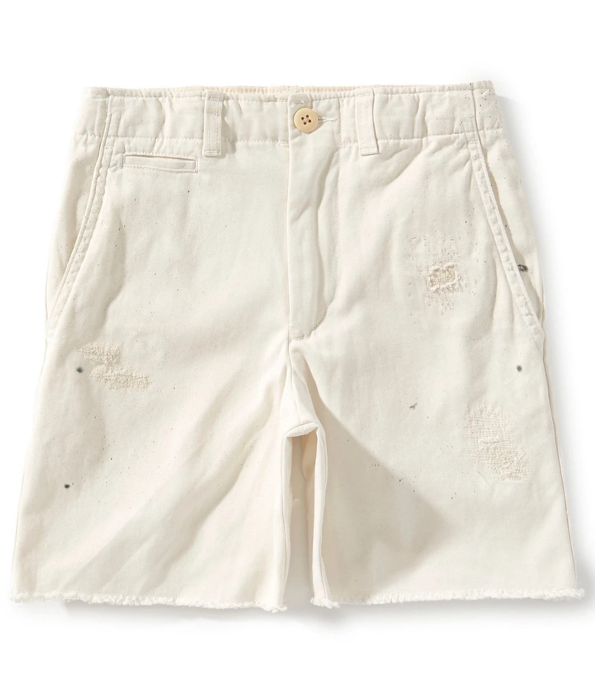 Polo Ralph Lauren Big Boys Distressed Chino Shorts