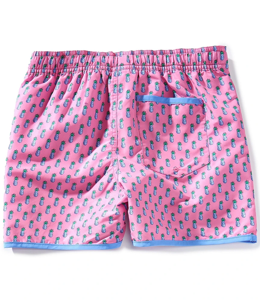 Polo Ralph Lauren Big Boys Pineapple-Print Swim Trunks