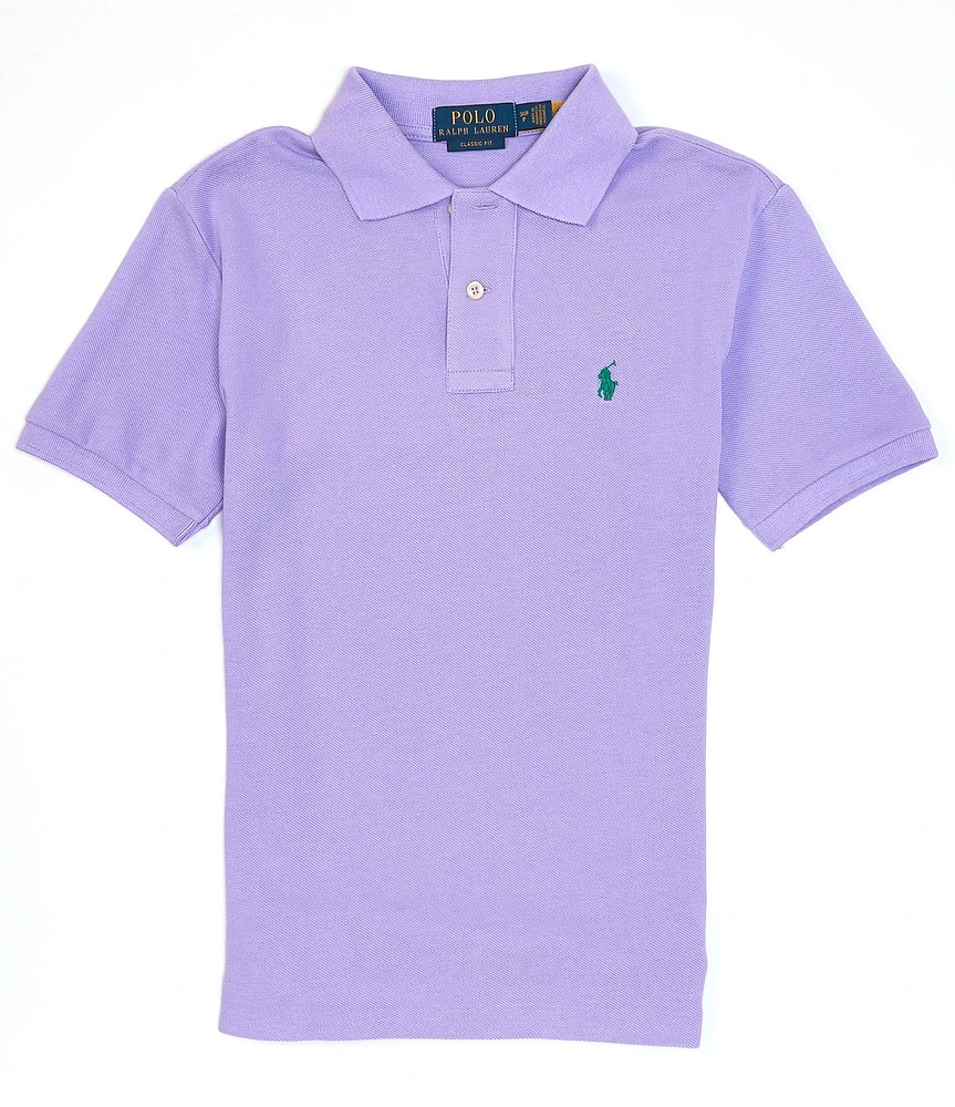 Polo Ralph Lauren Big Boys Short-Sleeve Classic-Fit Mesh Polo Shirt