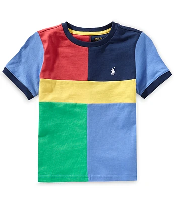 Polo Ralph Lauren Big Boys 8-20 Short Sleeve Color-Blocked Jersey T-Shirt