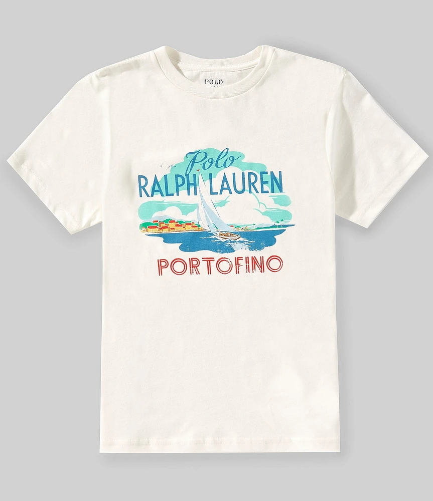 Polo Ralph Lauren Big Boys Short-Sleeve Sailing Jersey T-Shirt