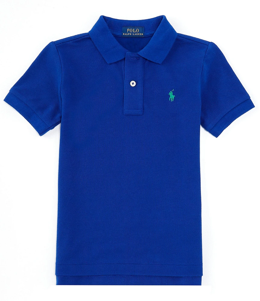 Polo Ralph Lauren Big Boys Short Sleeve Mesh Polo Shirt