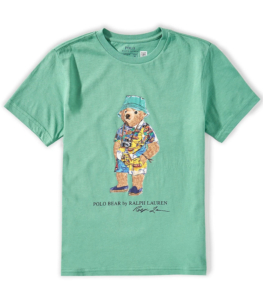 Polo Ralph Lauren Big Boys Short-Sleeve Vacay Bear T-Shirt