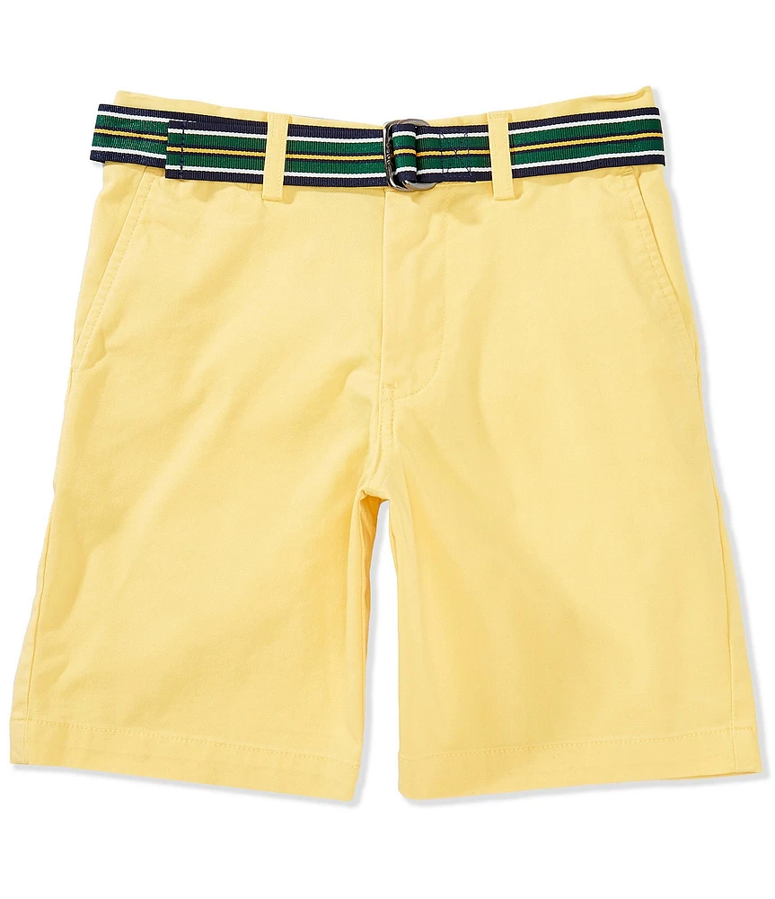 Polo Ralph Lauren Big Boys 8-20 Straight Fit Flex Abrasion Belted Twill Shorts