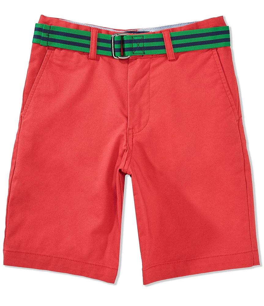 Polo Ralph Lauren Big Boys 8-20 Straight Fit Flex Abrasion Belted Twill Shorts