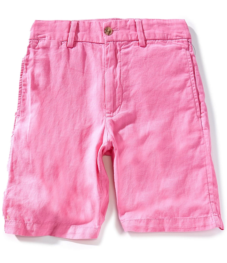 Polo Ralph Lauren Big Boys 8-20 Straight Fit Linen-Blend Shorts