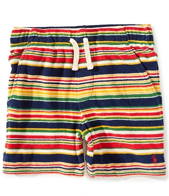 Polo Ralph Lauren Big Boys Striped Terry Shorts