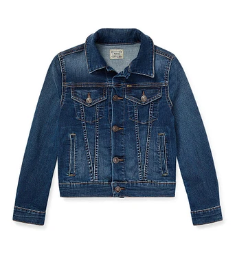 Polo Ralph Lauren Big Girls Denim Trucker Jacket