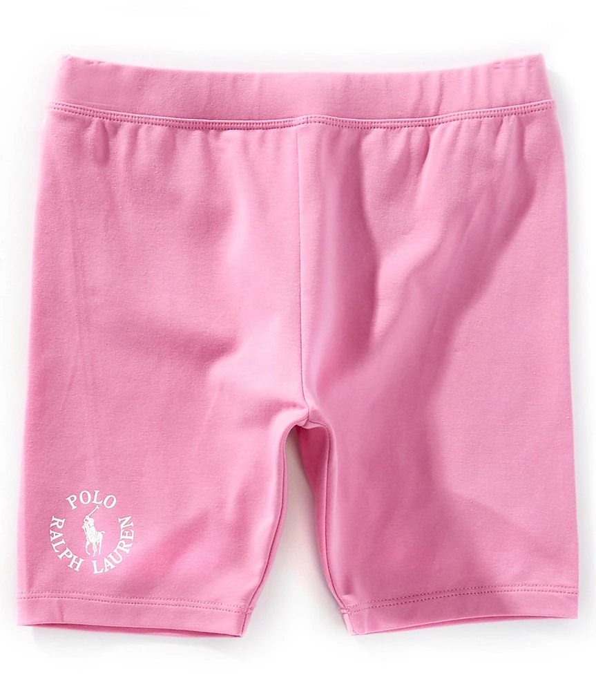 Polo Ralph Lauren Big Girls Stretch Jersey Bike Shorts