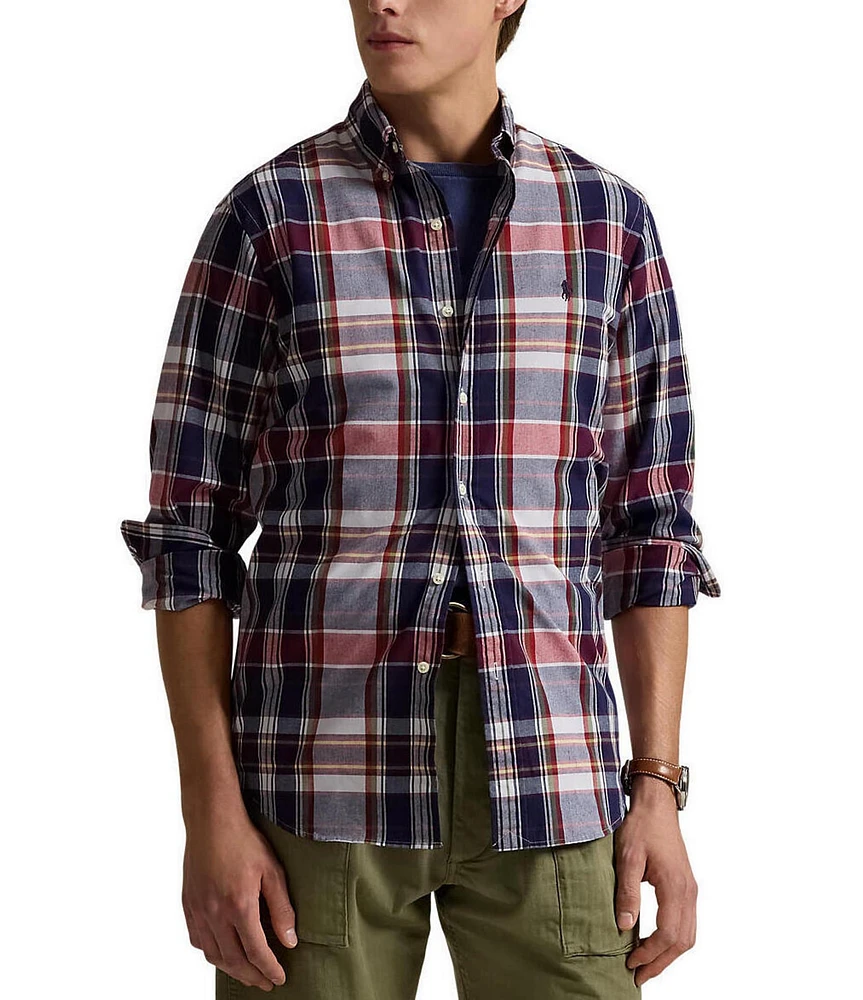 Polo Ralph Lauren Classic Fit Performance Stretch Long Sleeve Woven Shirt