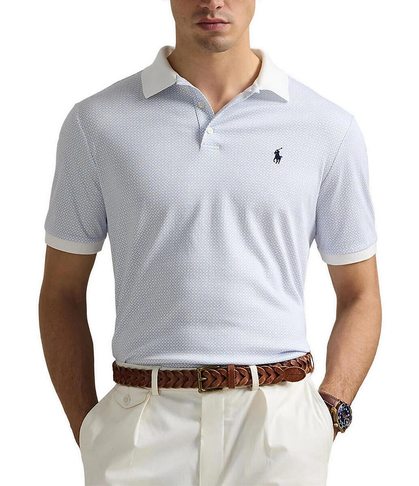 Polo Ralph Lauren Classic Fit Prined Soft Cotton Short Sleeve Polo Shirt
