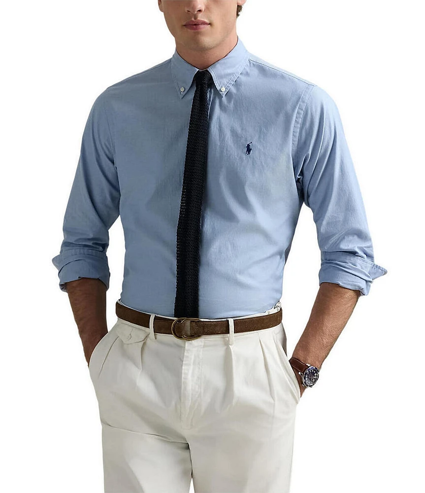 Polo Ralph Lauren Classic-Fit Stretch Oxford Long-Sleeve Woven Shirt