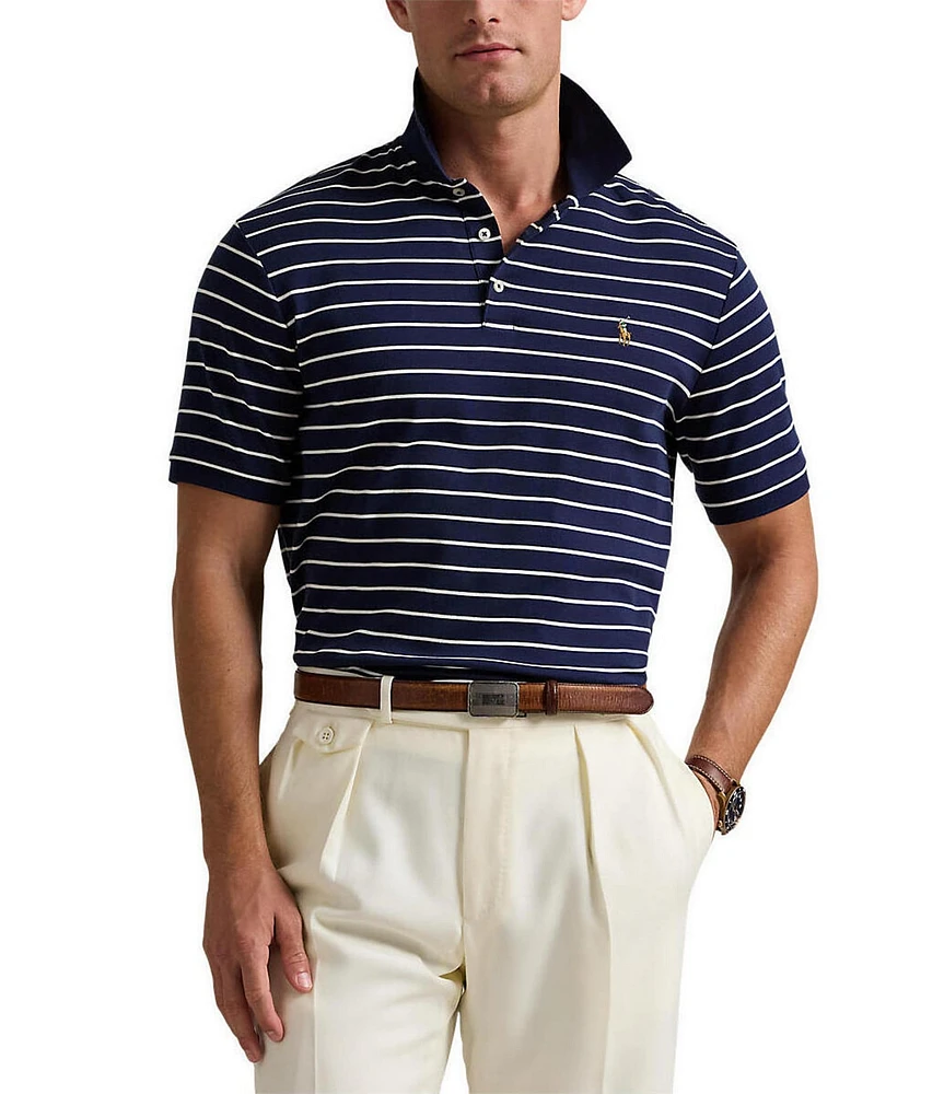 Polo Ralph Lauren Classic Fit Striped Short Sleeve Cotton Polo Shirt