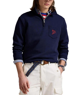 Polo Ralph Lauren Double-Knit Mesh Sweatshirt