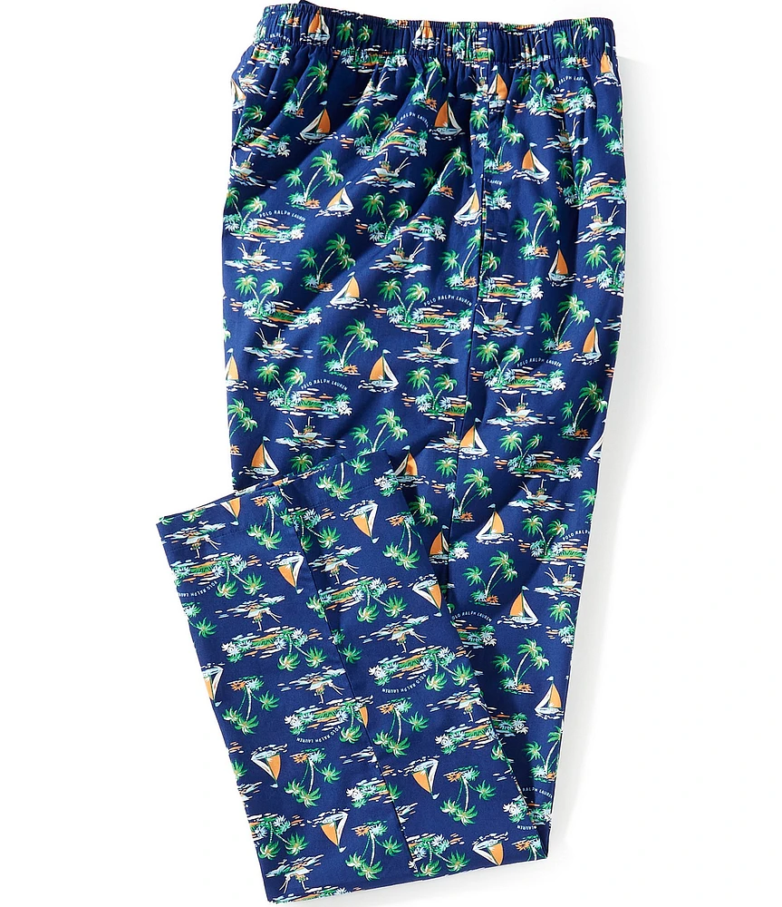 Polo Ralph Lauren Island Scenic Print Woven Pajama Pants