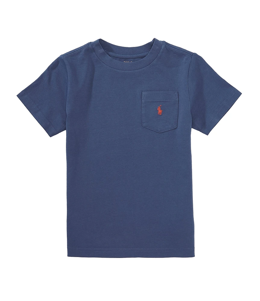 Polo Ralph Lauren Little Boys Short-Sleeve Pocket Jersey T-Shirt