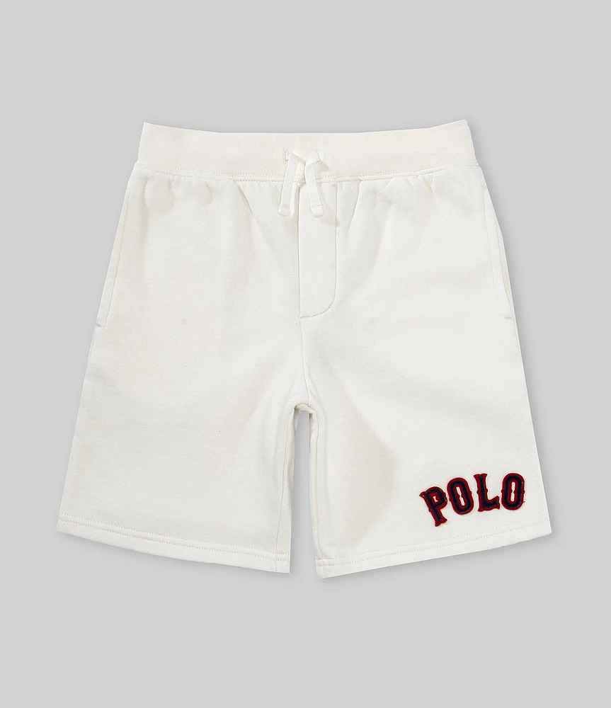 Polo Ralph Lauren Little Boys Baseball-Logo Fleece Shorts