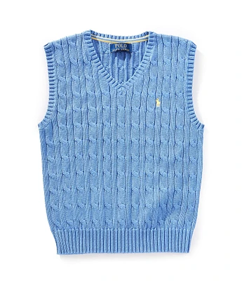 Polo Ralph Lauren Little Boys Cable-Knit Sweater Vest