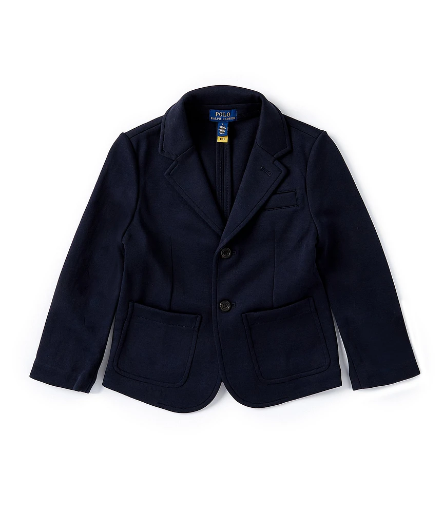 Polo Ralph Lauren Little Boys Long Sleeve Double-Knit Jacket