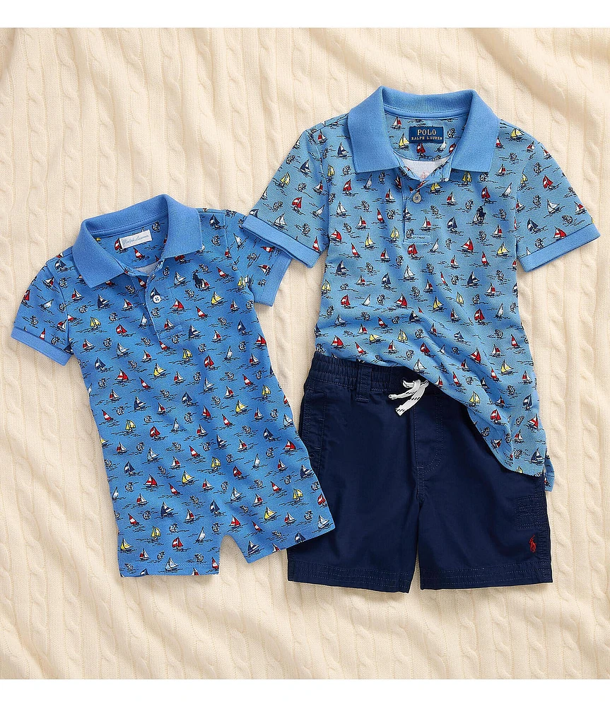 Polo Ralph Lauren Little Boys Parachute Rugby Twill Shorts
