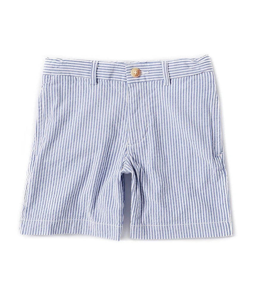 Polo Ralph Lauren Little Boys Stretch Seersucker Shorts