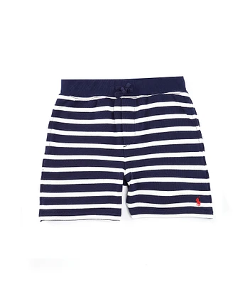 Polo Ralph Lauren Little Boys Striped French Terry Shorts