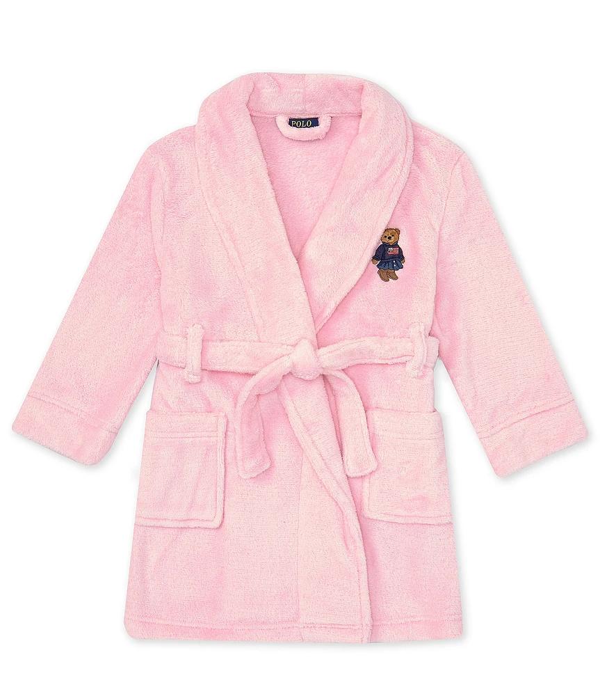 Polo Ralph Lauren Little Girls Polo Bear Terry Robe