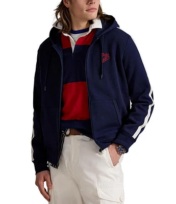 Polo Ralph Lauren Logo Double-Knit Mesh Hoodie