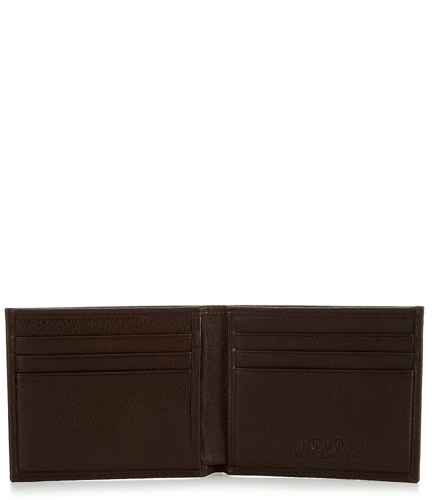 Polo Ralph Lauren Pebbled Leather Horizontal Billfold