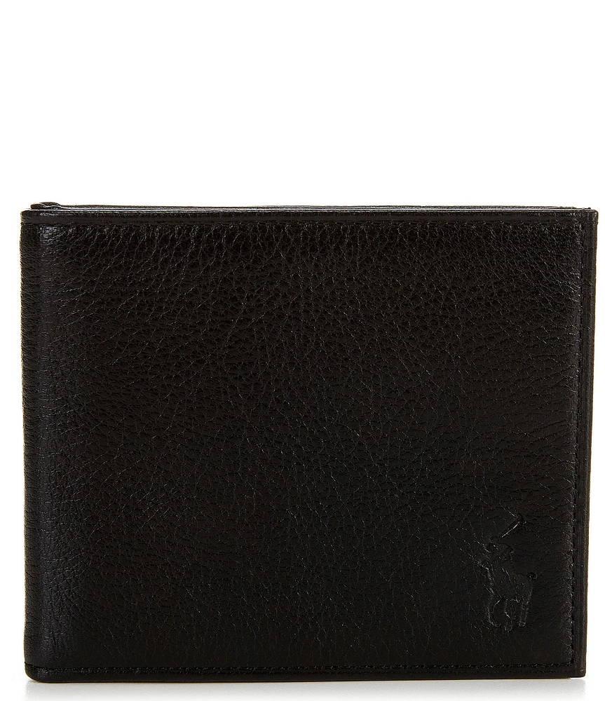 Polo Ralph Lauren Pebbled Leather Horizontal Billfold