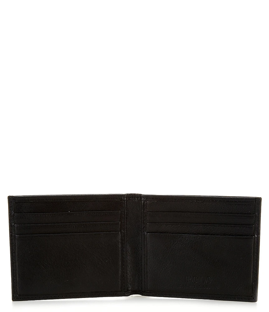 Polo Ralph Lauren Pebbled Leather Horizontal Billfold