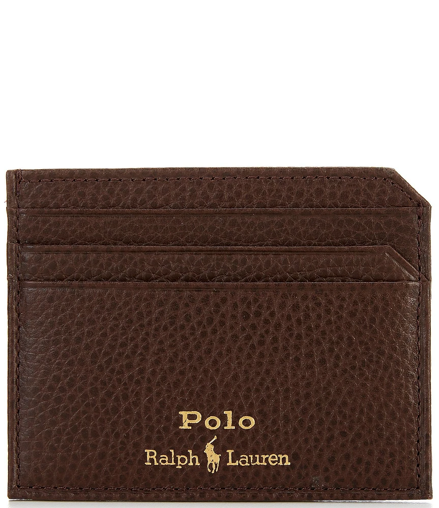 Polo Ralph Lauren Pebbled Leather Card Case