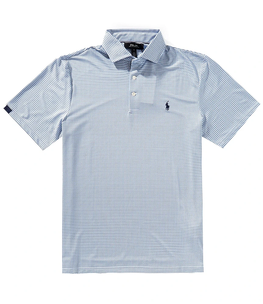 Polo Ralph Lauren RLX Golf Allover Print Short Sleeve Polo Shirt
